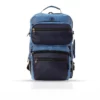 alpha 3 In 1 travel backpack with detachable slings, usb charging, blue