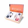 couple's combo, men's parfum EDP, men's rose gold/brown watch, combo, women's parfum EDP, women's olive/gold watch