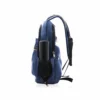 reversible backpack formal/casual look, navy blue