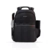 reversible backpack formal/casual look, olive/black