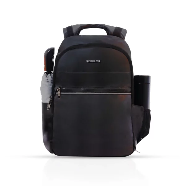 reversible backpack formal/casual look, olive/black
