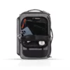 commuter backpack with apparel organizer, grey