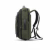 commuter backpack with apparel organizer, olive/green