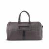 travelator handcrafted stylish duffel bag, brown