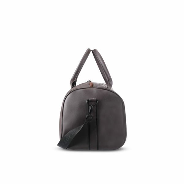 travelator handcrafted stylish duffel bag, brown