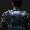 gear up casual laptop backpack, navy blue