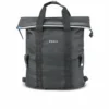 prime roll-top laptop backpack, black