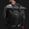 prime roll-top laptop backpack, black
