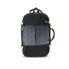 traverse stylish travel backpack with apparel organizer, black
