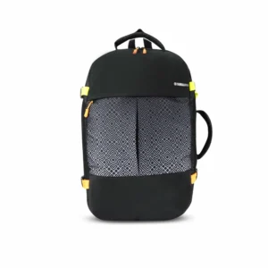 traverse stylish travel backpack with apparel organizer, black
