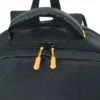 traverse stylish travel backpack with apparel organizer, black