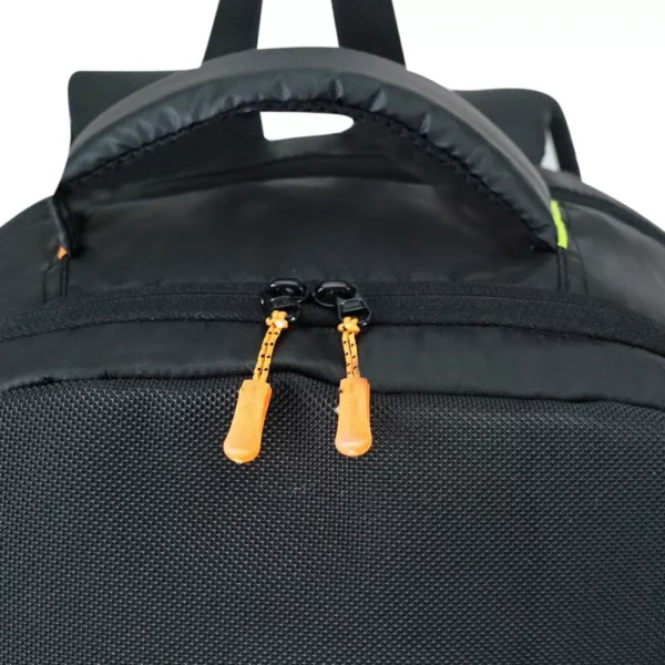 traverse stylish travel backpack with apparel organizer, black
