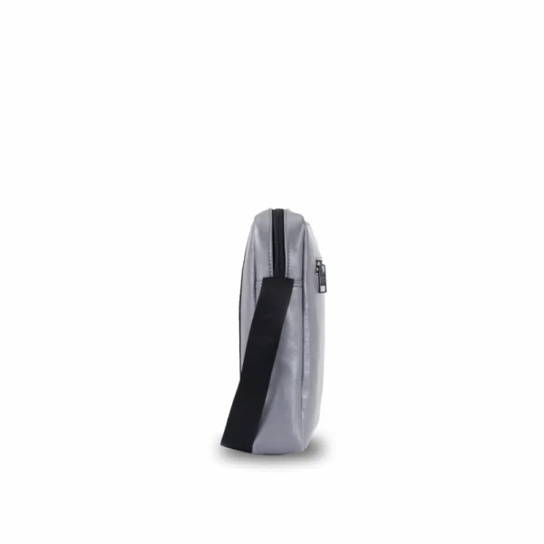 clever messenger elegant bag, grey/black